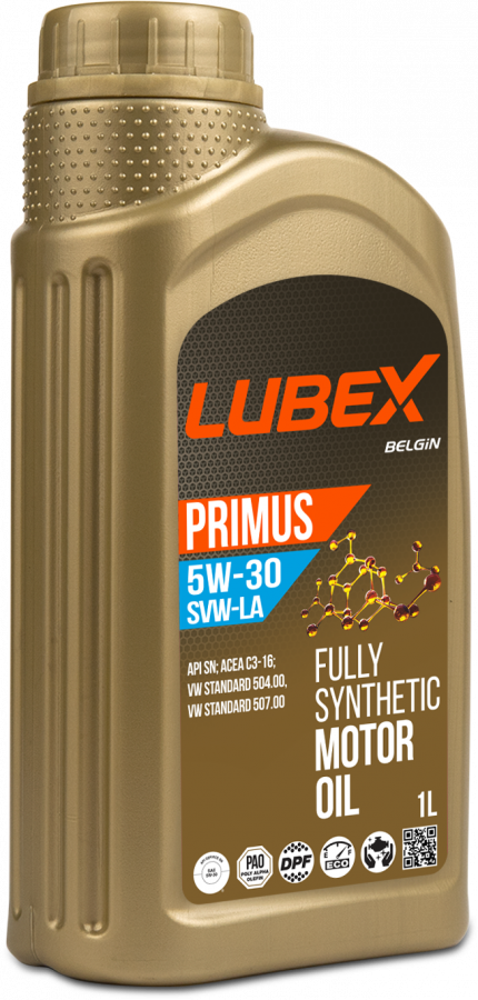 Lubex PRIMUS SVW-LA 5W-30, 1л