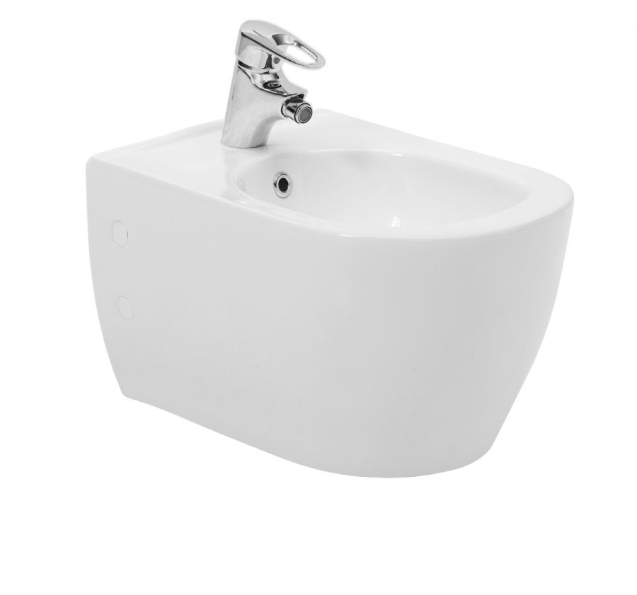 Bianca подвесной биде, матовый белый