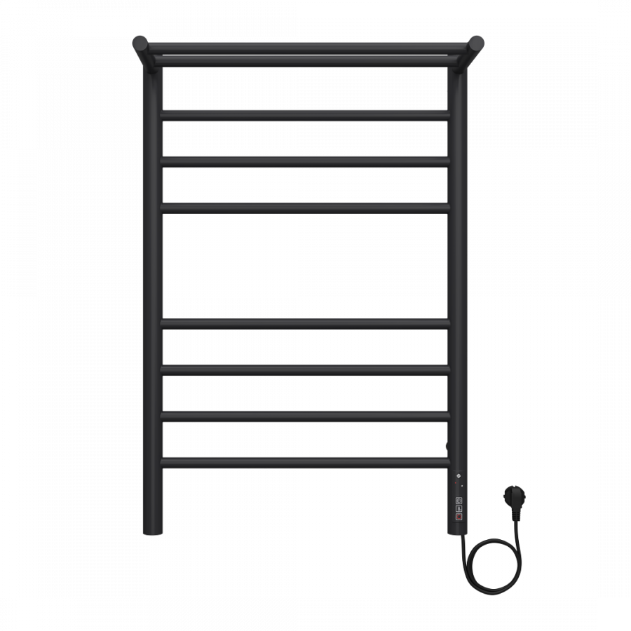 Аврора с/п П8 500х800 электро КС 9005 матовый ( new встроен диммер) Полотенцесушитель TERMINUS