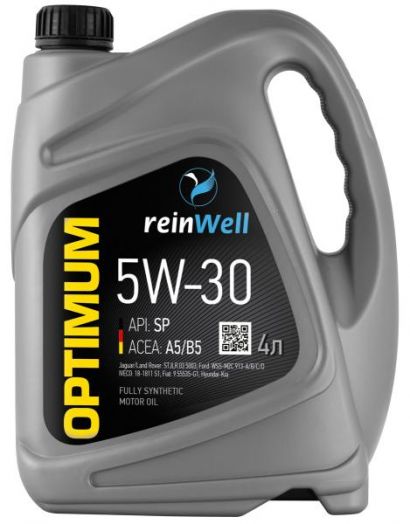 ReinWell 5W-30 API SP, ACEA A5/B5, 4л