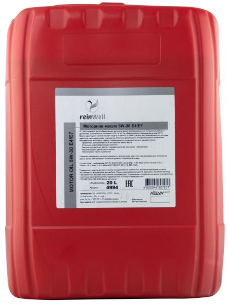 ReinWell 5W-30 Е4/Е7, 20л