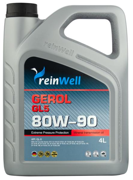 ReinWell Gerol 80W-90 GL5, 4л