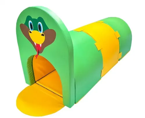 Мягкий модульный Детский игровой лабиринт "Змея"