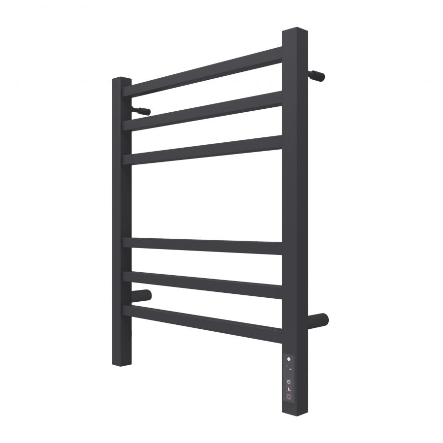 Ватикан П6 450х600 электро КС 9005 матовый ( new встроен диммер) Полотенцесушитель TERMINUS