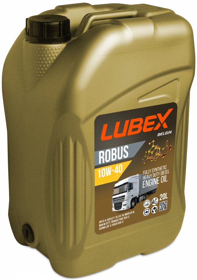 Lubex ROBUS MASTER PLUS 10W-40, 20л