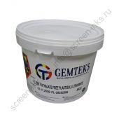 Краска пластизолевая  GEMTEKS PS 2500 ULTRA WHITE Белая  ( 5 кг.) для ткани