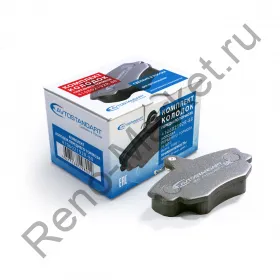 Колодки тормозные передние дисковые Logan, Largus, Sandero