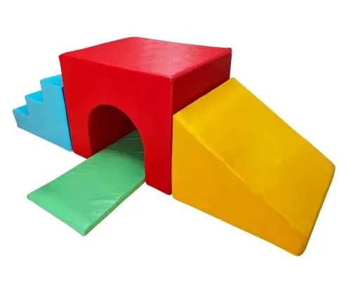 Мягкий модульный Спортивный набор «Куб-ворота»