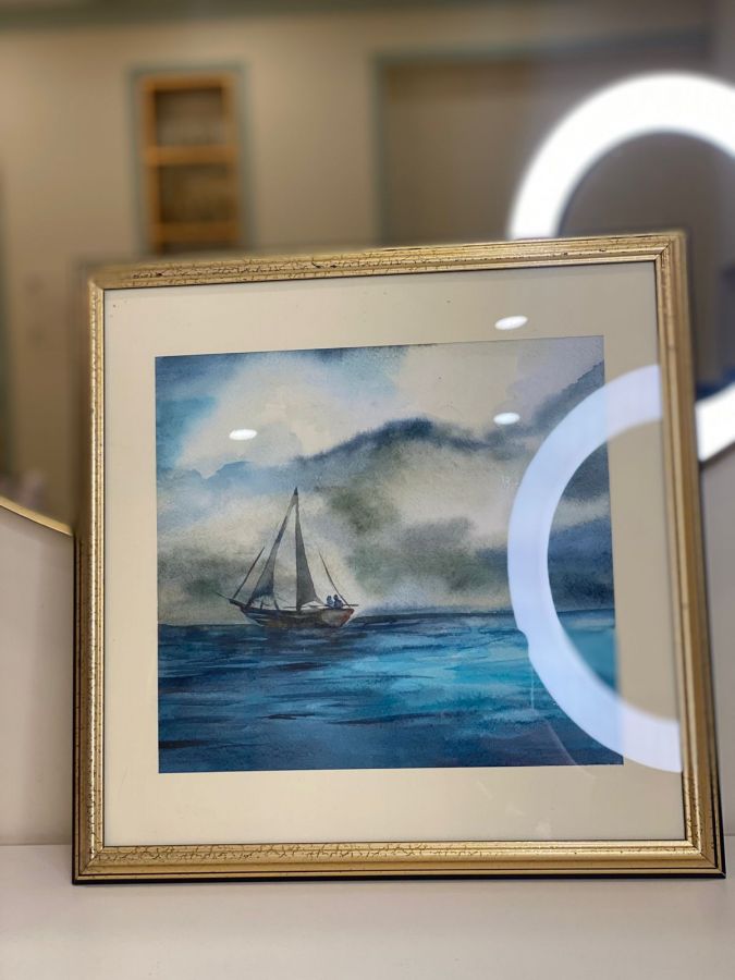 Картина "Корабль удачи в море"