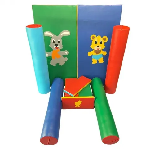 Мягкий модульный игровой набор «Веселые старты»