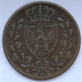 5 чентезимо Сардиния 1826
