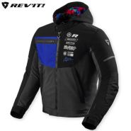 Мотокуртка Revit Haste H2O, черно-синяя
