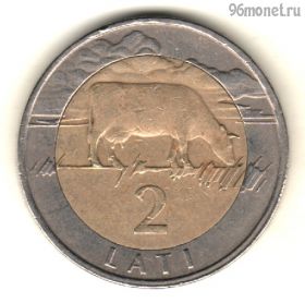 Латвия 2 лата 1999