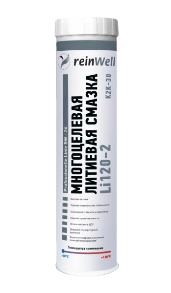 Многоцелевая литиевая смазка ReinWell RW-26, 0.4кг