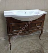 Консоль под раковину "Руссильон PROVENCE- 2-105 темный орех