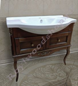 Консоль под раковину "Руссильон PROVENCE- 2-105 темный орех