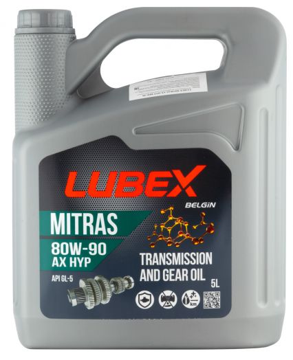 Lubex MITRAS AX HYP 80W-90, 5л