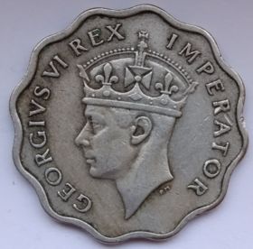 Король Георг VI  1 пиастр Кипр 1938