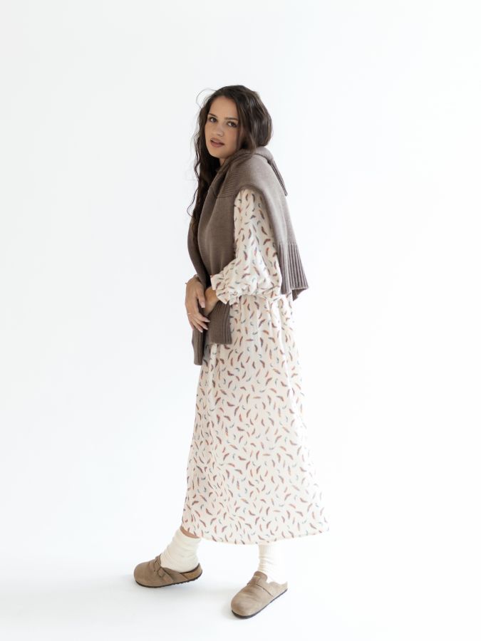 Свитер из мериноса капучино