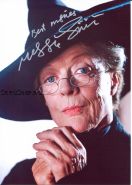 Автограф: Мэгги Смит. "Гарри Поттер". Редкость