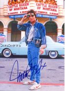 Автограф: Майкл Дж. Фокс. Назад в будущее I