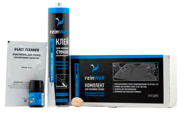 Набор для вклейки стекол (среднемодульный) ReinWell, 0,31л