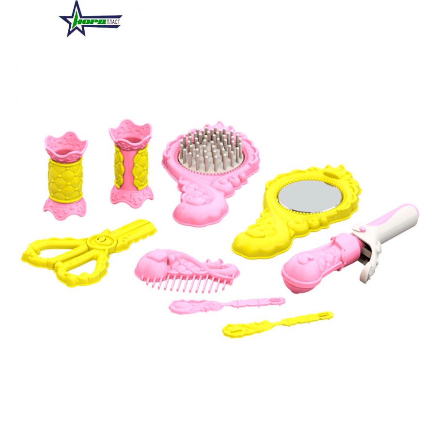 Парикмахерский набор (цветной) (9 пред. в блистере)