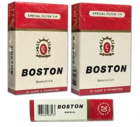 Сигареты - BOSTON. American blend. Made by E.C. 90-е. Оригинал verified