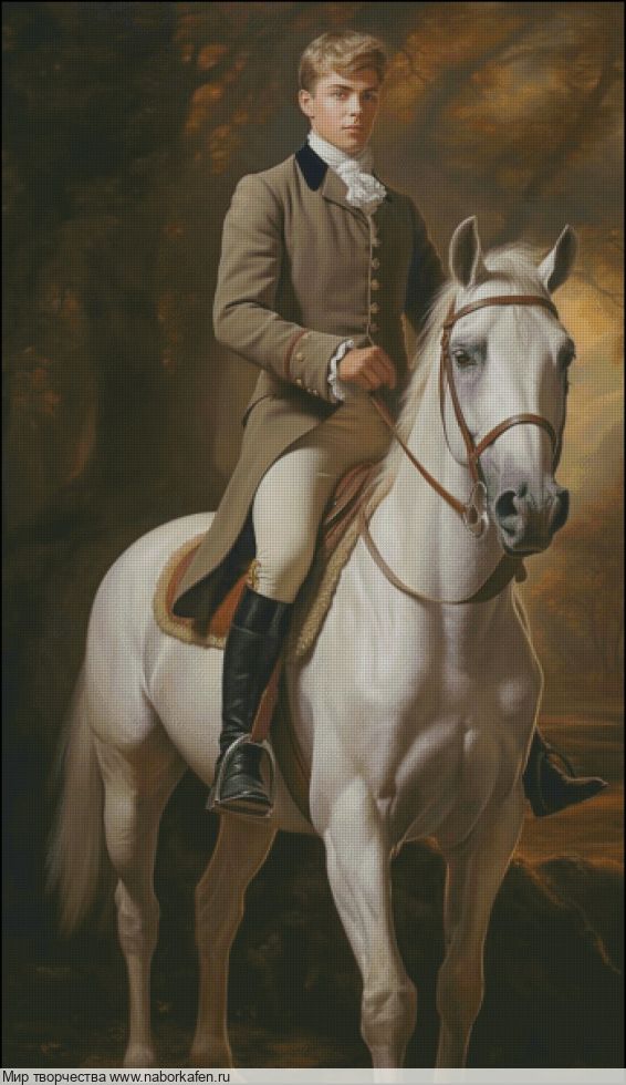 Набор для вышивания "Наездник"