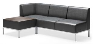 Модульный угловой  диван Ганс со столиком (ш1820*г1200*в770мм)