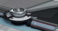 Монтажный трап для душа TeceDrainpoint S120 3601200 с декоративной решеткой и фланцем схема 4