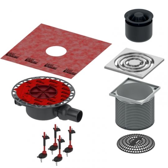 Трап для душа TeceDrainpoint 120 KDP-S120 схема 2