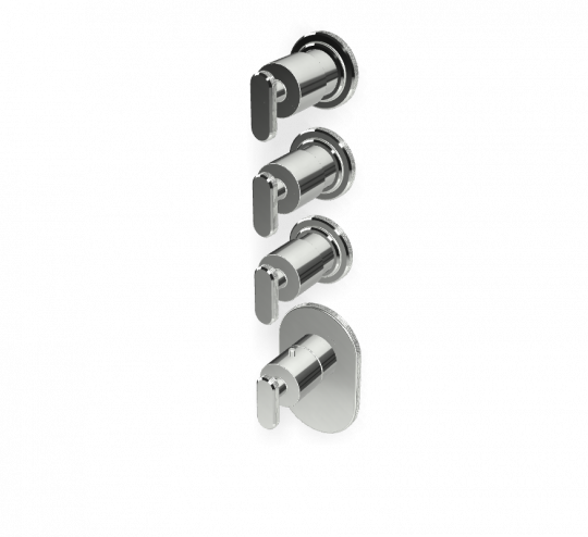 Термостатический смеситель Fima - Carlo Frattini Park Lane встраиваемый для душа F1353X3