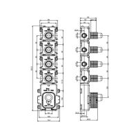Fima Carlo Frattini для ванны/душа F2464M схема 2