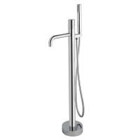 Смеситель для ванны напольный Fima carlo frattini Spillo Tech F3034T/6NG схема 1