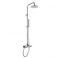 Fima - carlo frattini Shower column стойка душевая со смесителем и тропическим душем F3035T/2 схема 2 Fima - carlo frattini Shower column стойка душевая со смесителем и тропическим душем F3035T/2 схема 2
