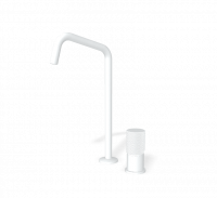 Fima carlo frattini Spillo Tech смеситель для раковины с вращающимся изливом 160мм F3271TNDG схема 3