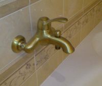 Смеситель без душевого комплекта Fima carlo frattini Lamp/Bell F3304/1 настенный схема 3