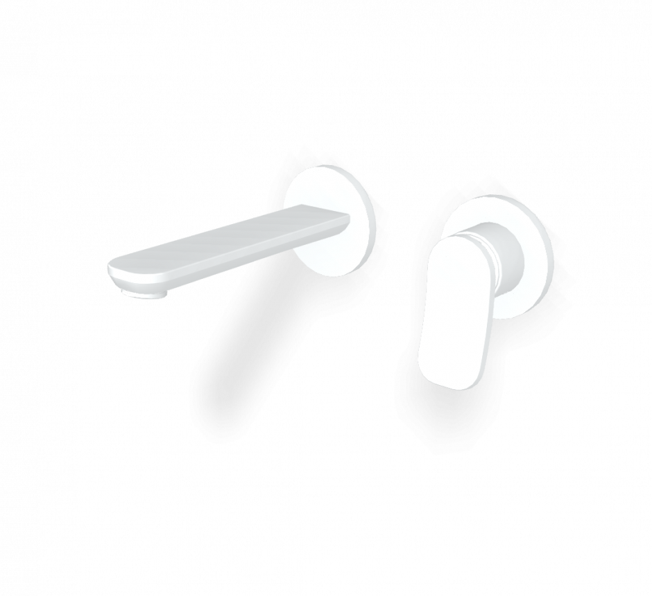 Настенный смеситель для раковины Fima carlo frattini Flo F3821WX8 излив 150мм ФОТО