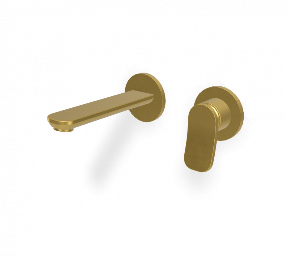 Настенный смеситель для раковины Fima carlo frattini Flo F3821WX8 излив 150мм ФОТО