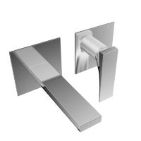 Смеситель на металлической пластине Fima carlo frattini Zeta F3971WLX8 для раковины схема 1 Смеситель на металлической пластине Fima carlo frattini Zeta F3971WLX8 для раковины схема 1