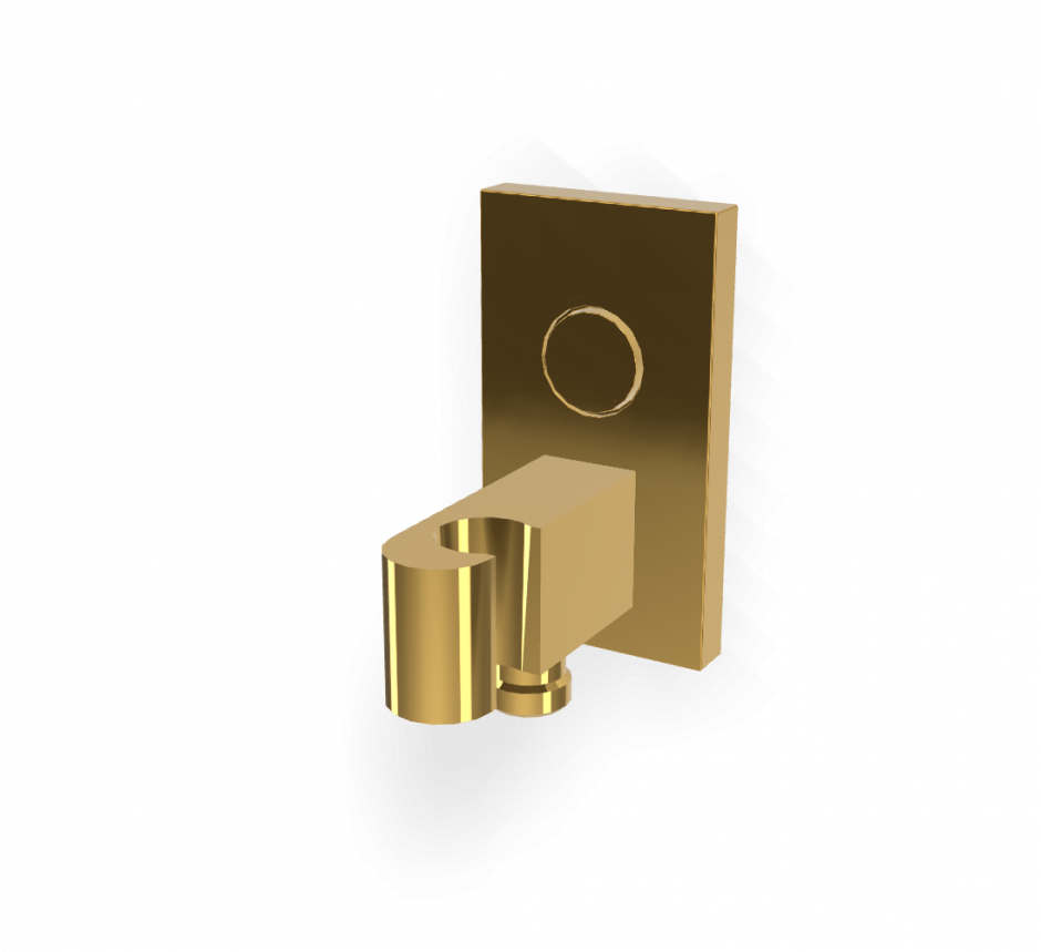 Держатель для душа из латуни с подводом воды 1/2 Fima Сarlo frattini Switch F5924/1 ФОТО