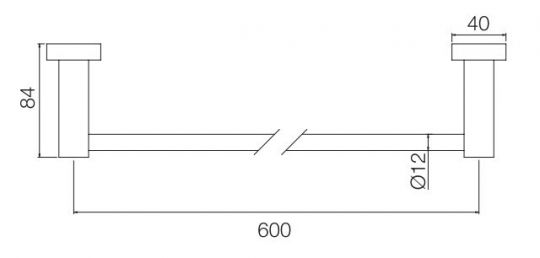 Fima - carlo frattini Rotola полотенцедержатель F6000 схема 3