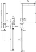 Fima carlo frattini Kitchen смеситель для кухни F7037 схема 2