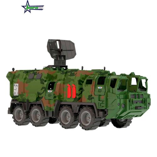 Военный тягач "Щит" с кунгом (камуфляж)