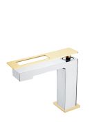 Однорычажный смеситель для раковины Boheme Q 141, на горизонтальную поверхность схема 2