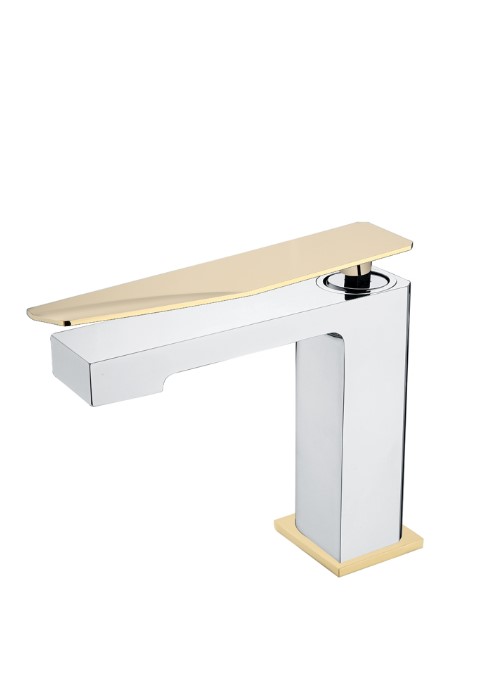 Однорычажный смеситель на горизонтальную поверхность для раковины Boheme Q 141 ФОТО