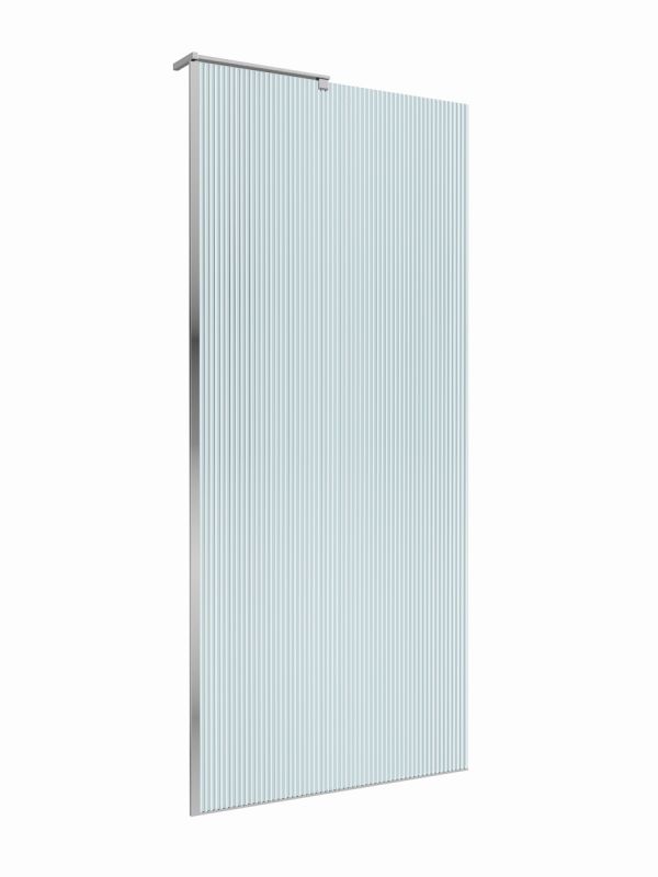 Душевая перегородка BelBagno UNO-L-1-TB-90-FL-Cr 90x200