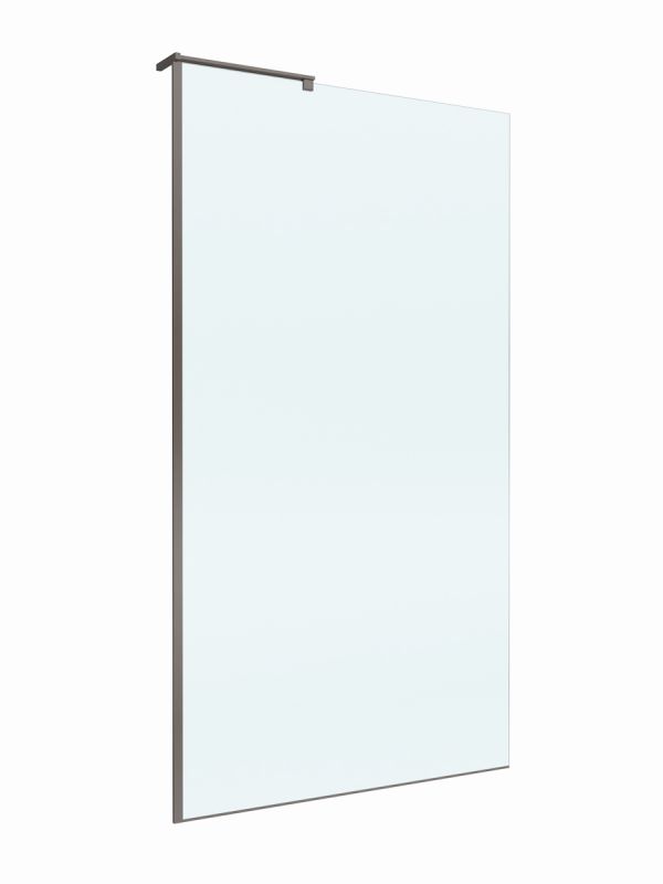 Душевая перегородка BelBagno UNO-L-1-TB-100-C-GM 100x200