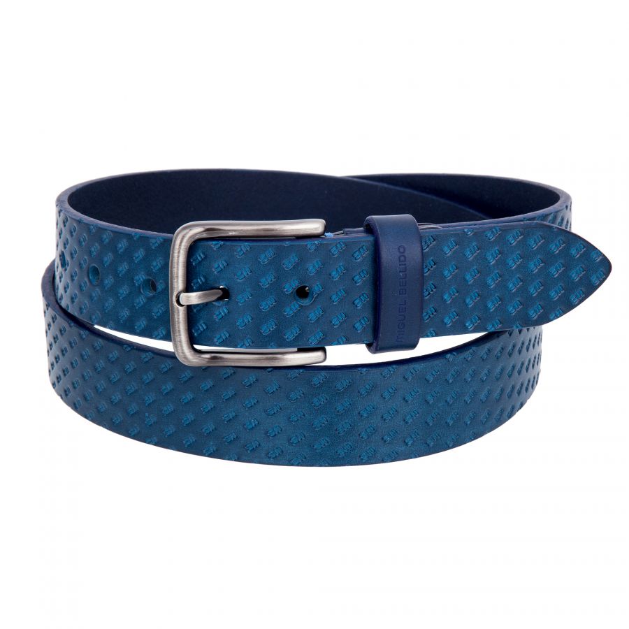 Ремень Miguel Bellido 790/35 2327 blue 96